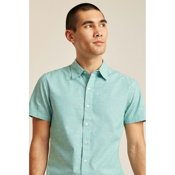 Bonobos Riviera Short Sleeve Men's Shirt Button-Up Standard Fit Short S 282863 - Picture 1 of 5